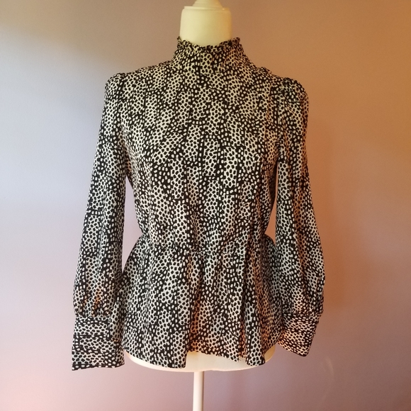 Who What Wear | Peplum Top | Size X-Small - Picture 2 of 9